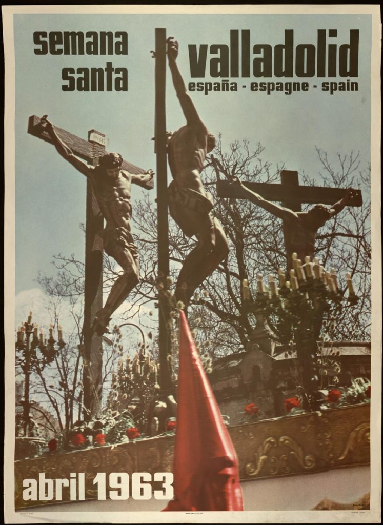 Cartel. 1963. Semana Santa Valladolid: España. Espagne. Spain
