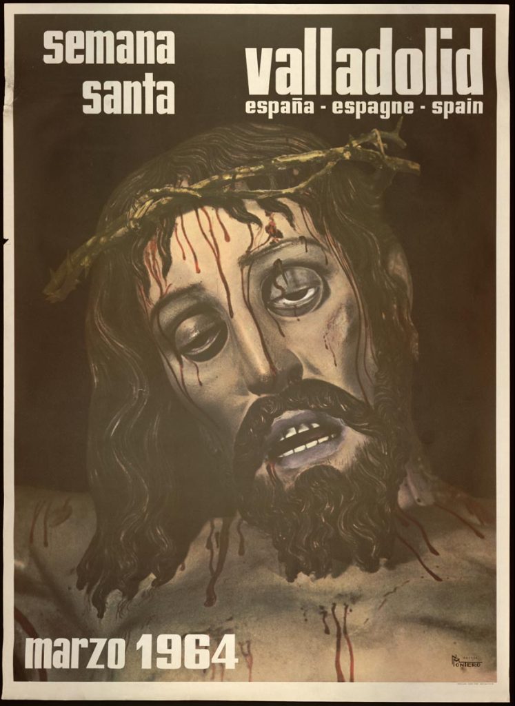 Cartel. 1964. Semana Santa Valladolid. España . Espagne. Spain. Marzo 1964