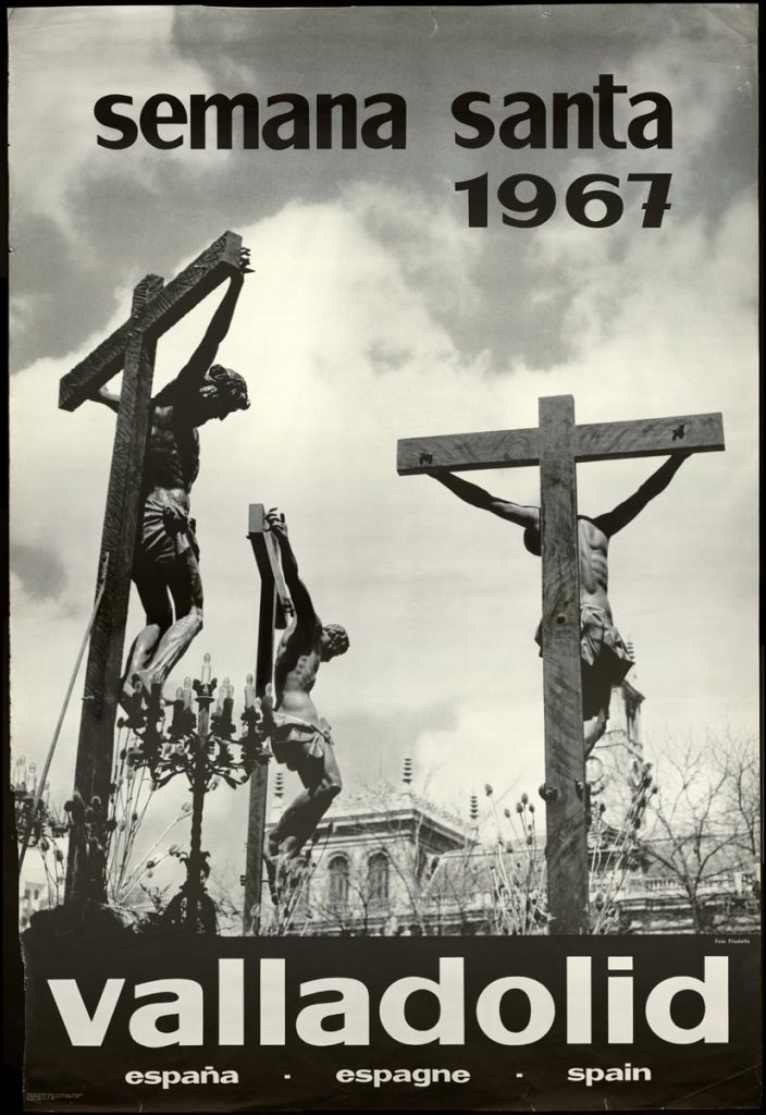 Cartel. 1967. Semana Santa Valladolid: españa. espagne. spain
