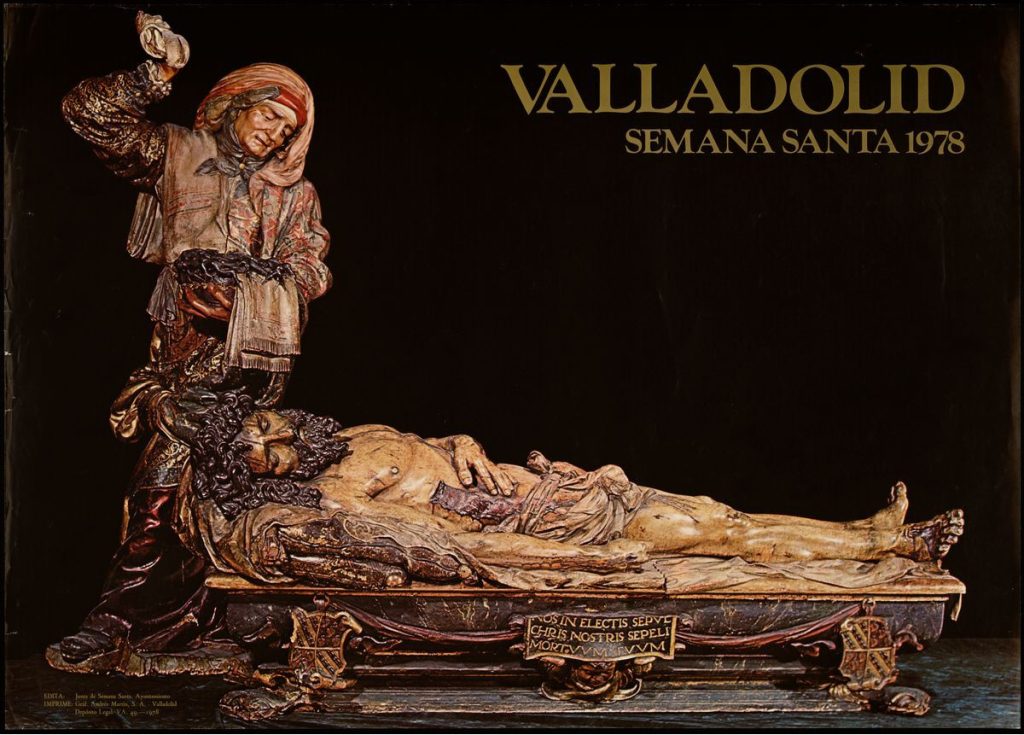 Cartel. 1978. Valladolid Semana Santa
