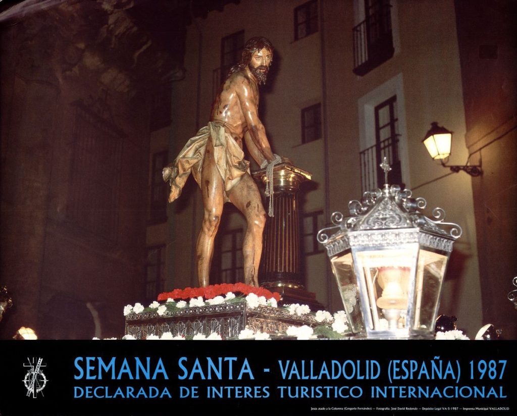 Cartel. 1987. Semana Santa Valladolid (España): Declarada de Interés Turístico Internacional
