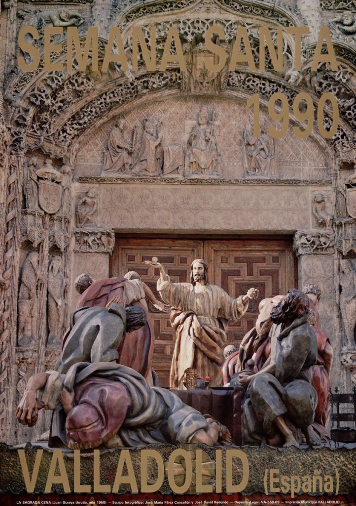 Cartel. 1990. Semana Santa Valladolid: (España)