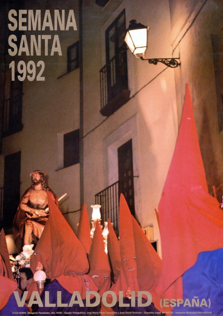 Cartel. 1992. Semana Santa Valladolid: (España) - cartel genérico