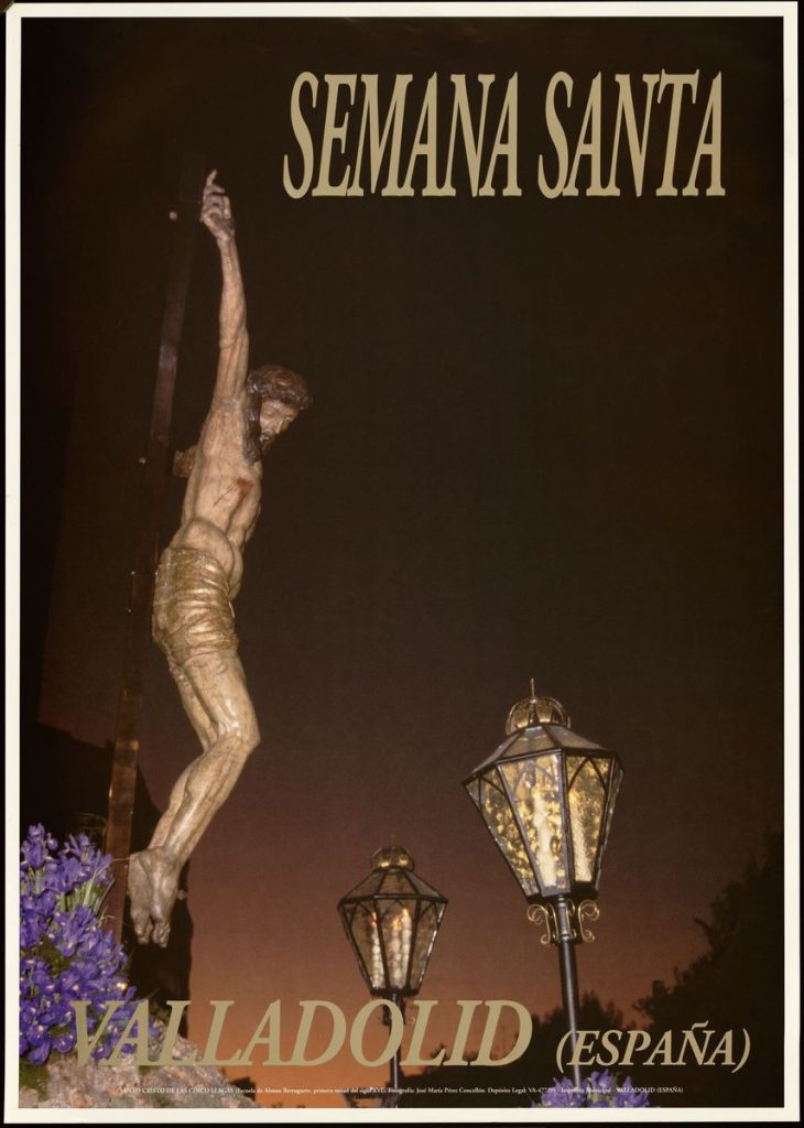 Cartel. 1995. Semana Santa Valladolid: (España) - cartel genérico