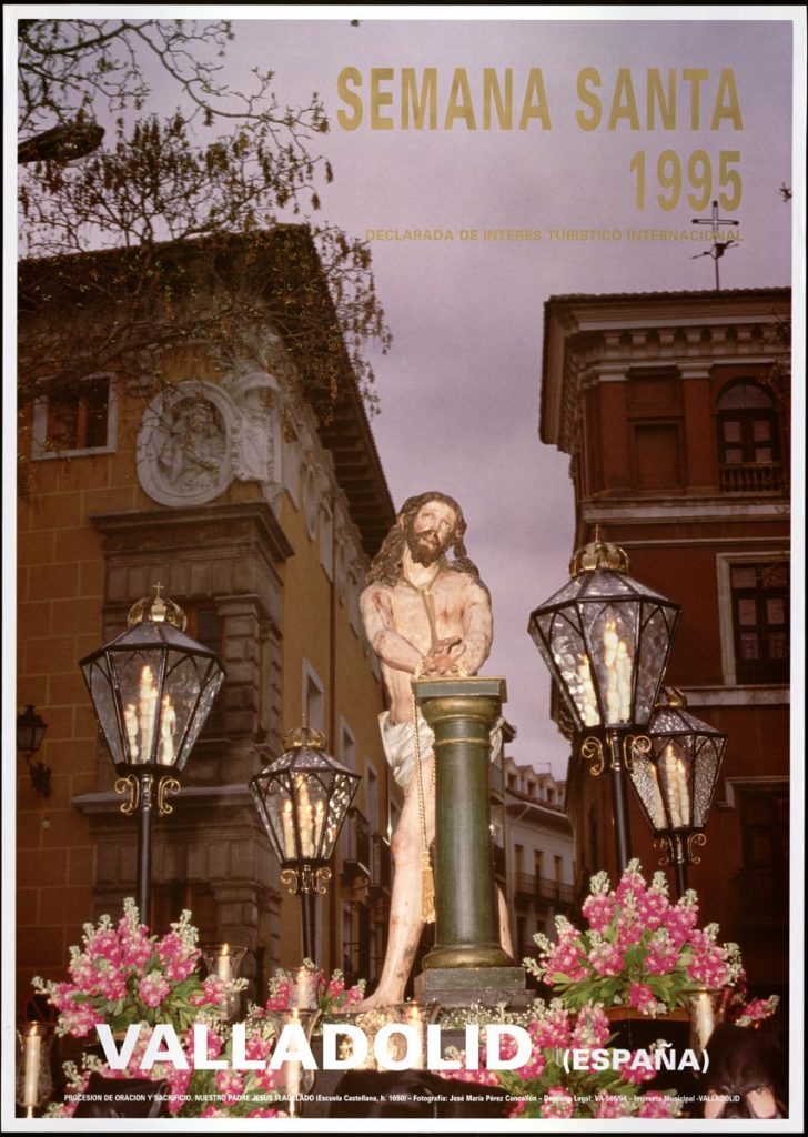 Cartel. 1995. Semana Santa Valladolid (España): Declarada de Interés Turístico Internacional