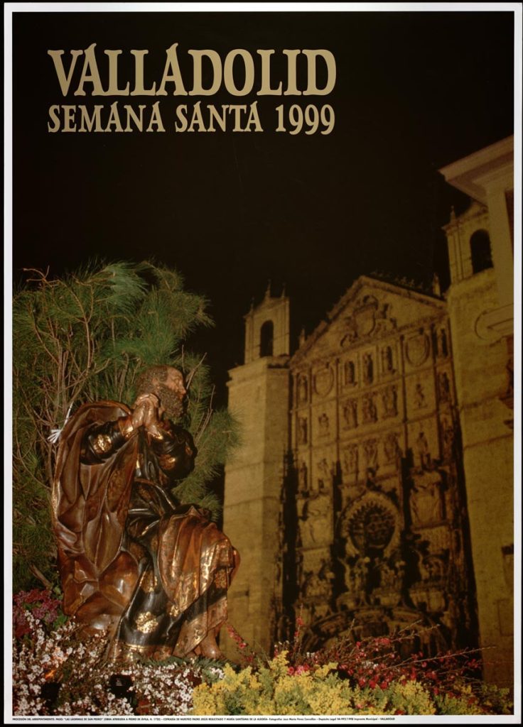 Cartel. 1999. Valladolid Semana Santa