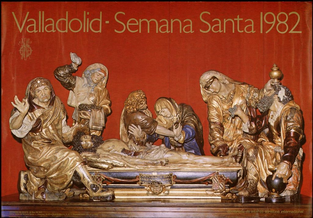 Cartel. 1982. Valladolid. Semana Santa 1982