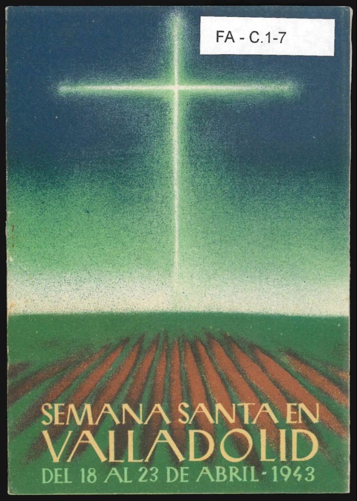 Programa. 1943. Semana Santa en Valladolid: del 18 al 23 de Abril
