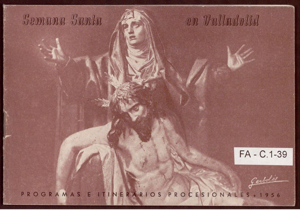 Programa. 1956. Semana Santa en Valladolid