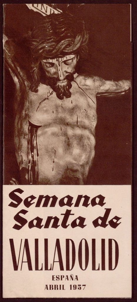 Programa. 1957. Semana Santa de Valladolid