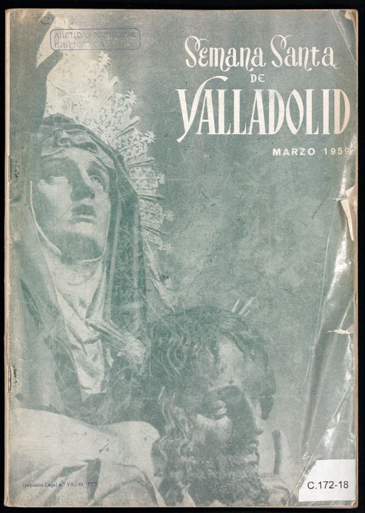 Programa. 1959. Semana Santa de Valladolid
