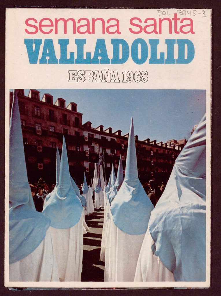 Programa. 1968. Semana Santa Valladolid España