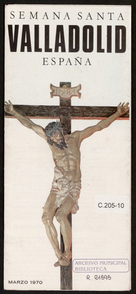 Programa. 1970. Semana Santa Valladolid (España)