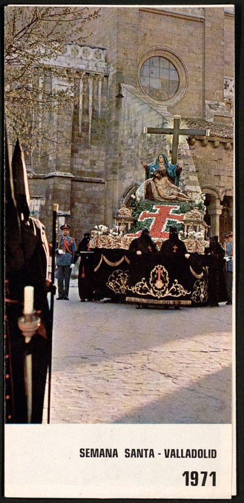 Programa. 1971. Semana Santa Valladolid