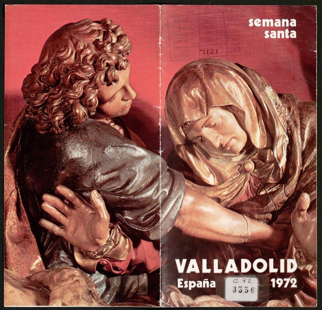 Programa. 1972. Semana Santa Valladolid. España
