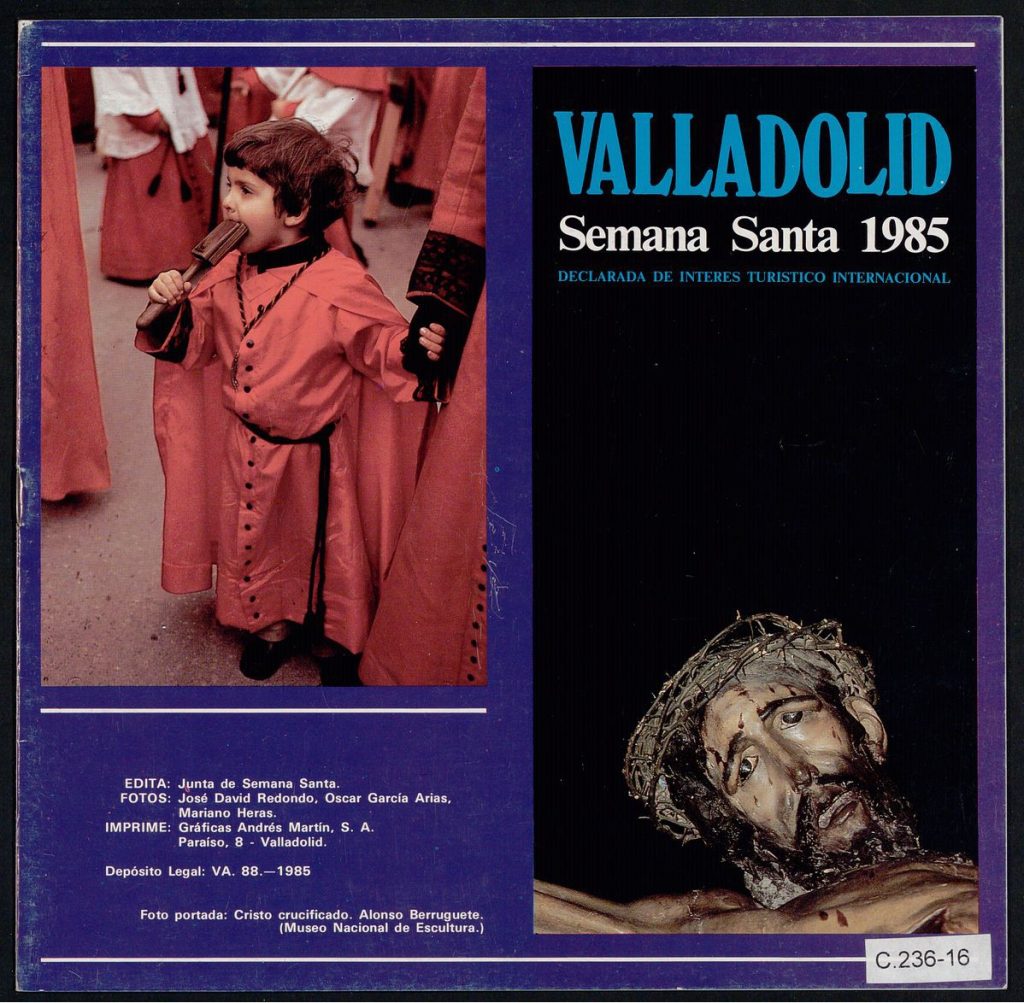 Programa. 1985. Valladolid Semana Santa