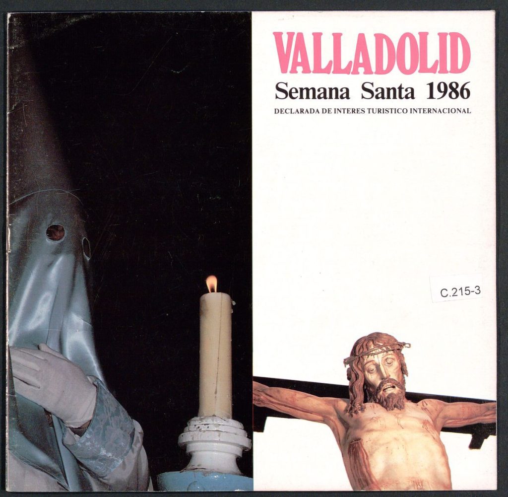 Programa. 1986. Valladolid Semana Santa