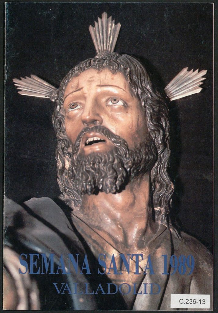 Programa. 1989. Semana Santa Valladolid