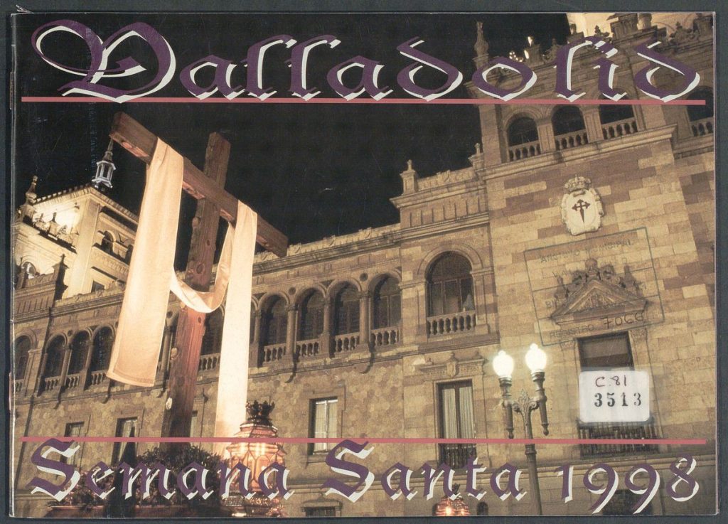 Programa. 1998. Valladolid Semana Santa