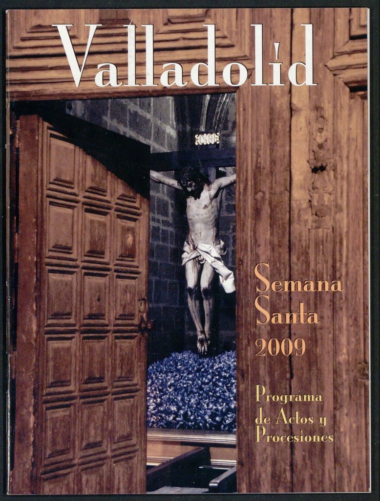 Programa. 2009. Valladolid Semana Santa: Programa de actos y procesiones