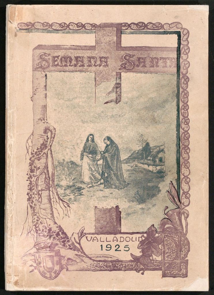 Programa. 1925. Guía de Semana Santa. Valladolid. Año II, nº 2