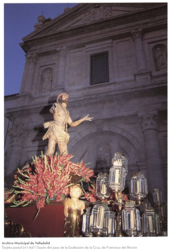 Tarjeta postal. D. L. 1995. N.º 38 Santísimo Cristo del Perdón. Bernardo del Rincón, 1656. Cofradía Penitencial de la Sagrada Pasión de Cristo. 1531 (r)