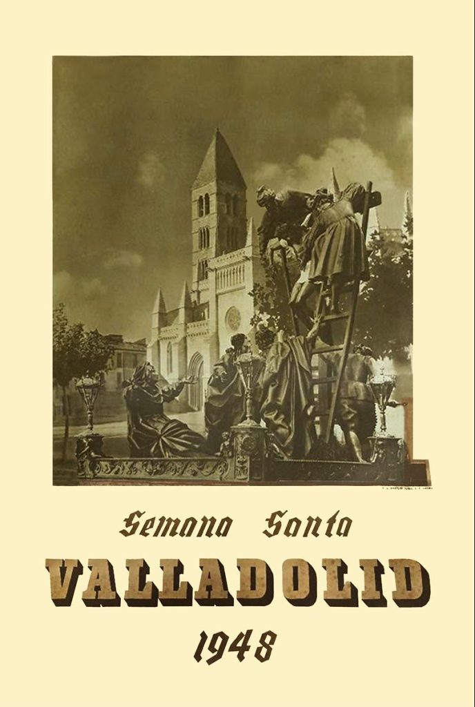 Cartel. 1948. Semana Santa en Valladolid. 1948
