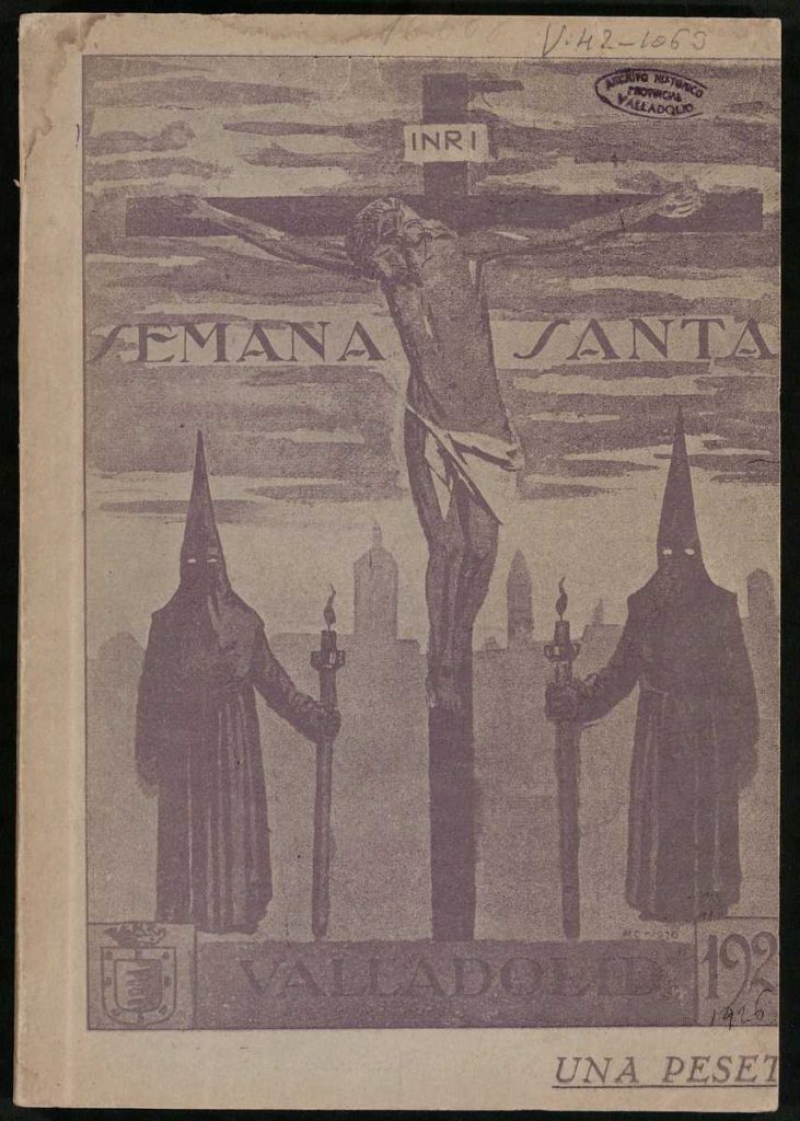 Guías y programas. 1926. Guía de Semana Santa Valladolid