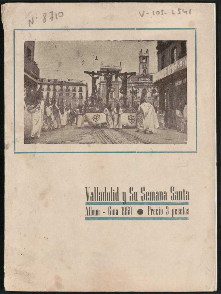 Programa. 1950. Valladolid y su Semana Santa. Album - Guía 1950