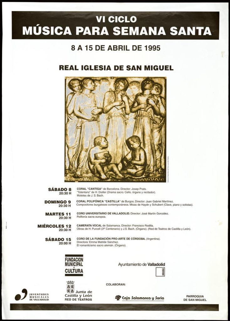 Concierto. 1995. Música para Semana Santa. VI Ciclo. Real Iglesia de San Miguel