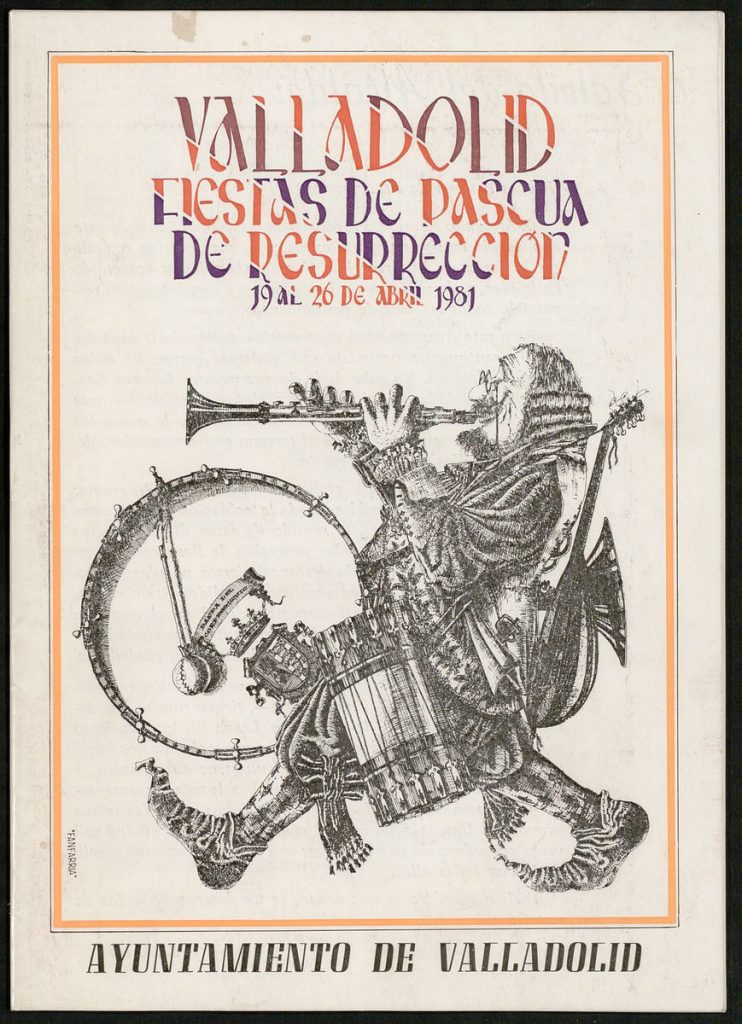 Otras publicaciones. 1981. Valladolid Fiestas de Pascua de Resurrección