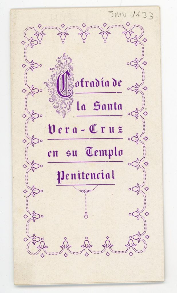 Documento devocional. 1927. Novenario que la cofradía penitencial de la Santa Vera Cruz dedica en su templo a Virgen Dolorosa de la Cruz 001