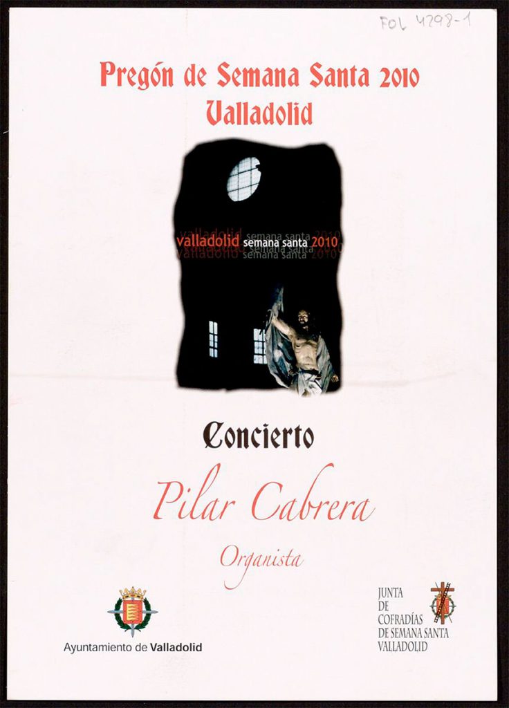 Concierto Pregón de Semana Santa 2010. Valladolid